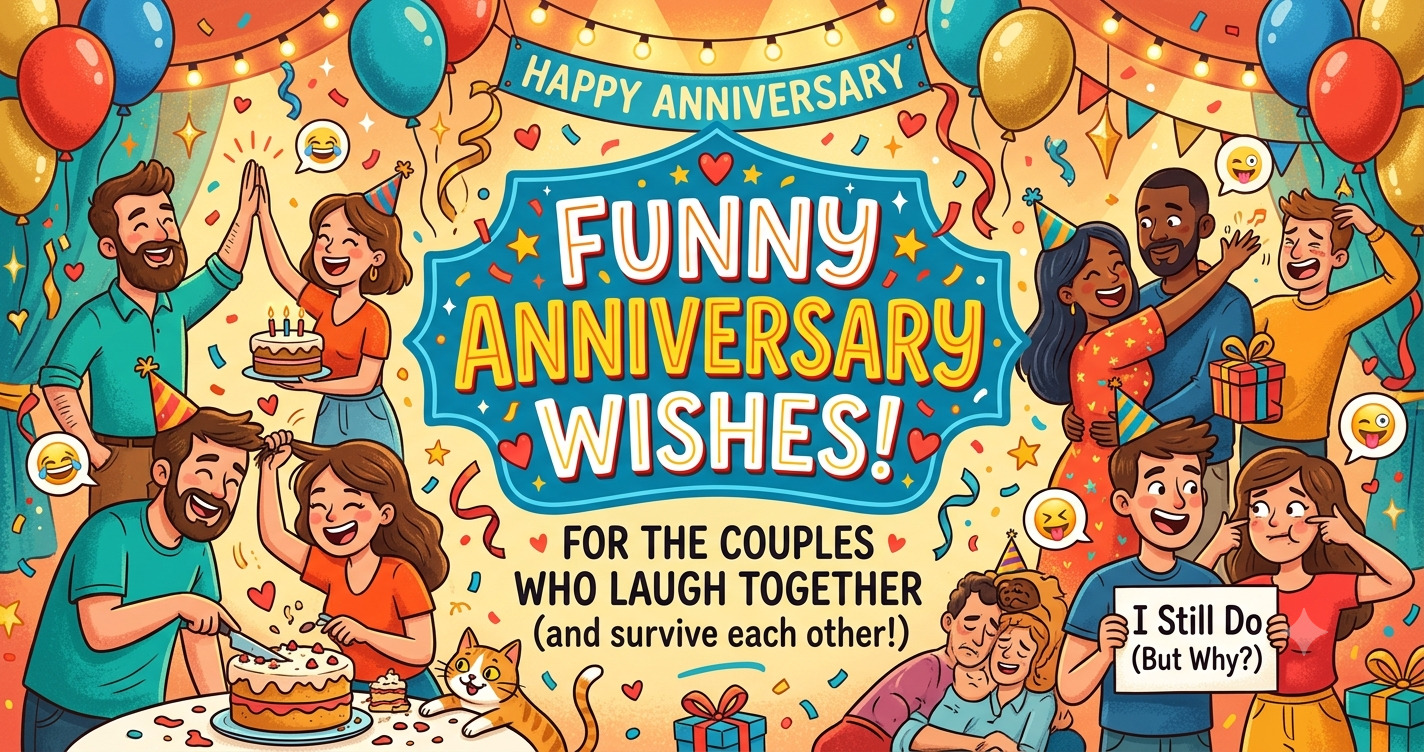 Funny Anniversary Wishes