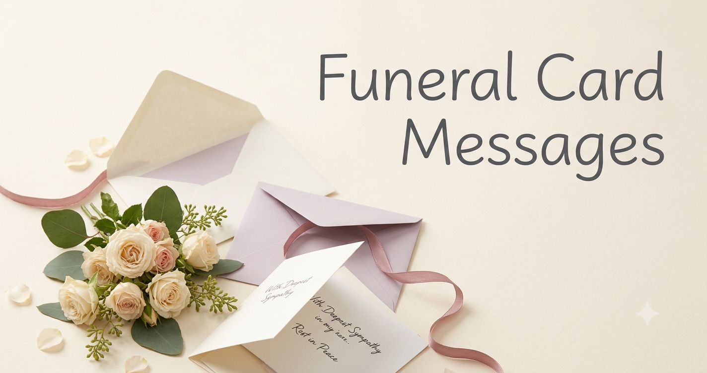 Funeral Message Ideas