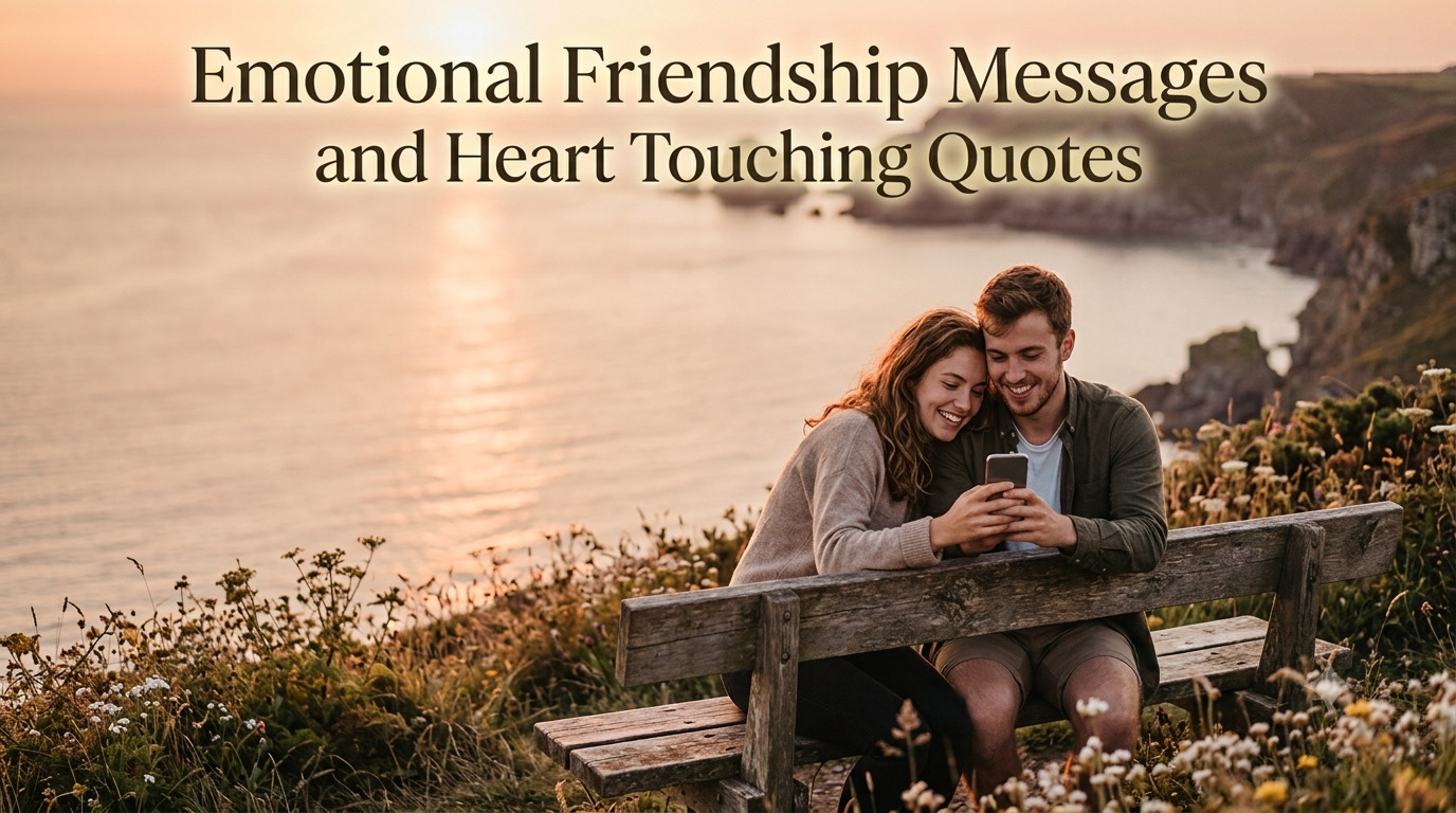 60+ Emotional Friendship Messages and Heart Touching Quotes