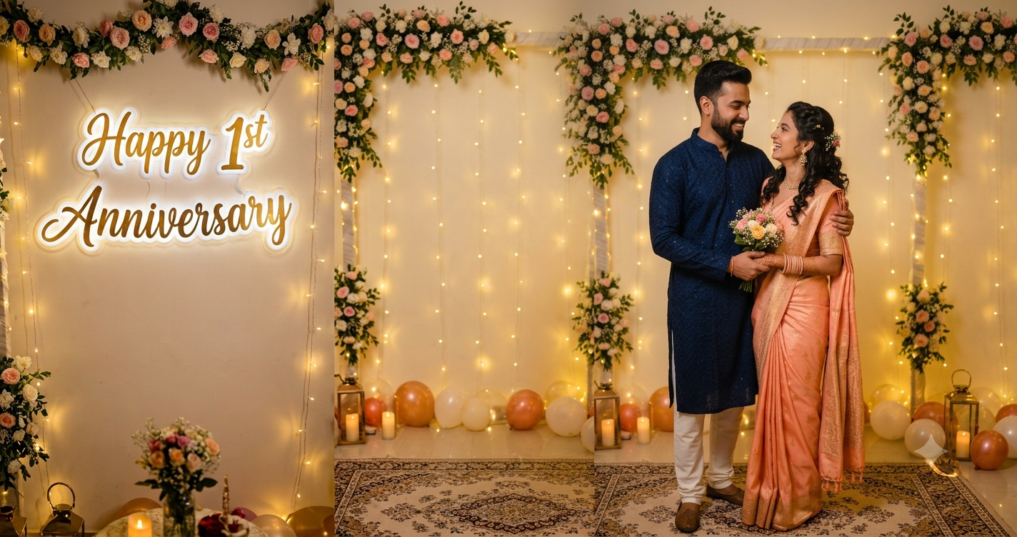 1st Anniversary Wishes for Brother