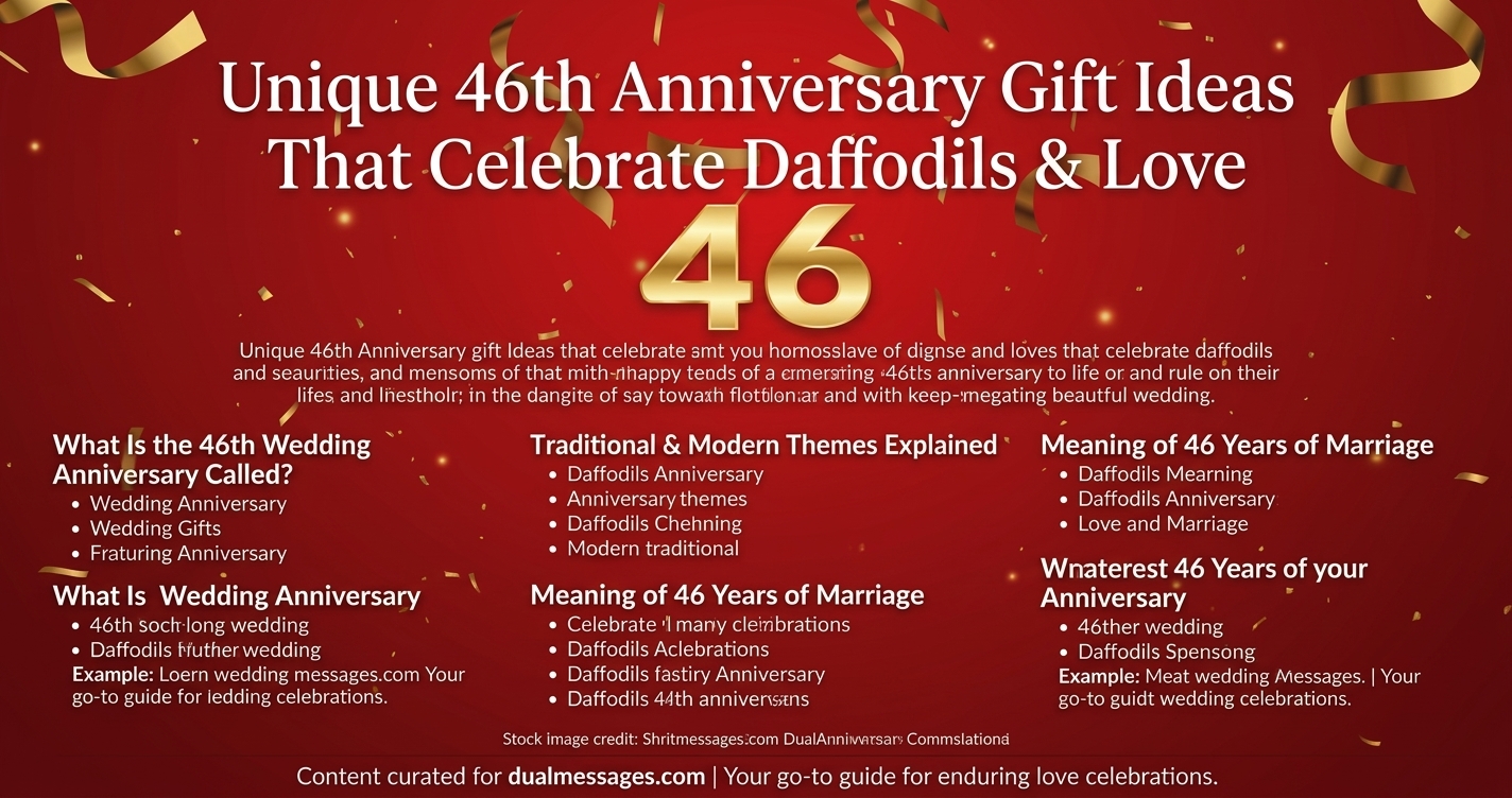 46th anniversary gift ideas with daffodils