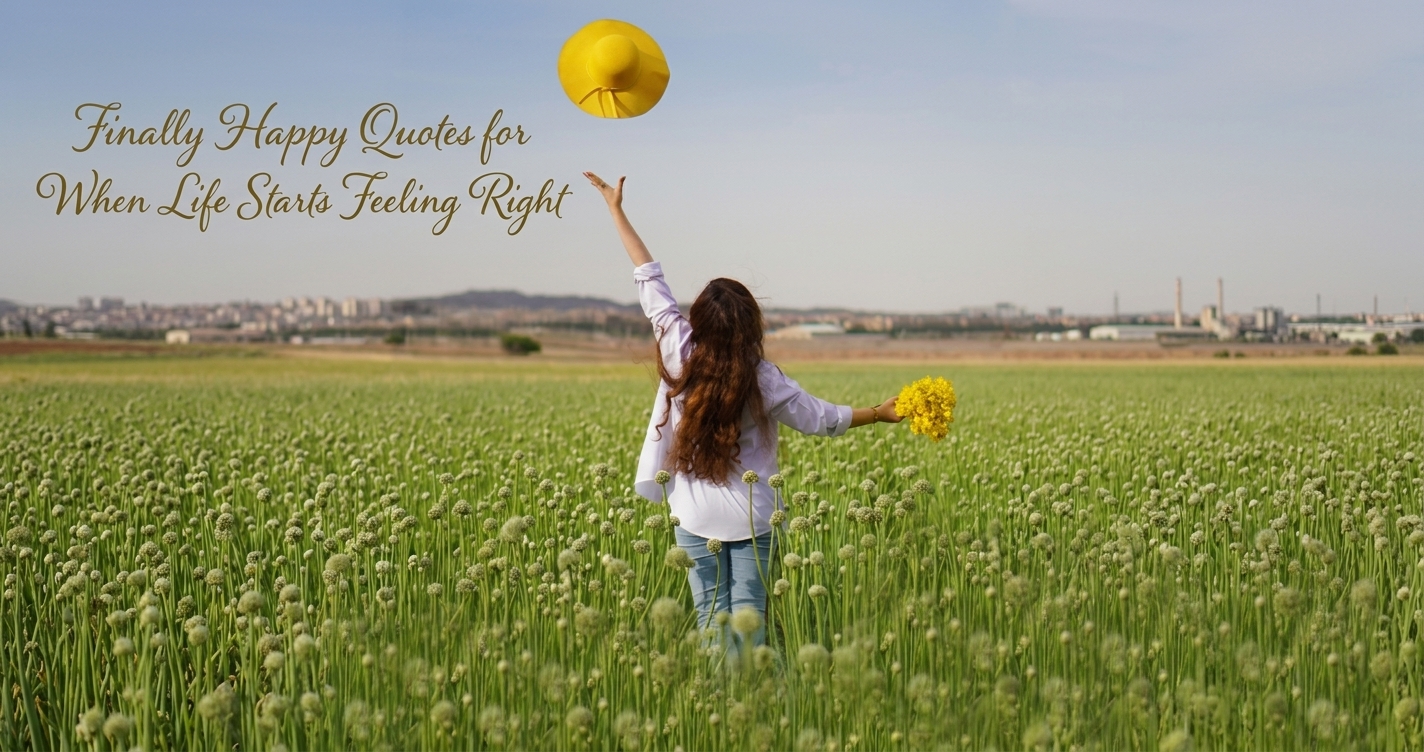 finally happy quotes
