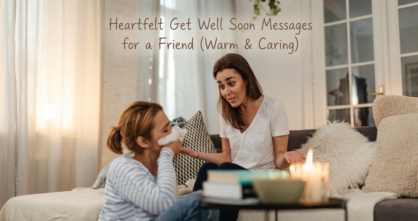 get well soon messages for a friend