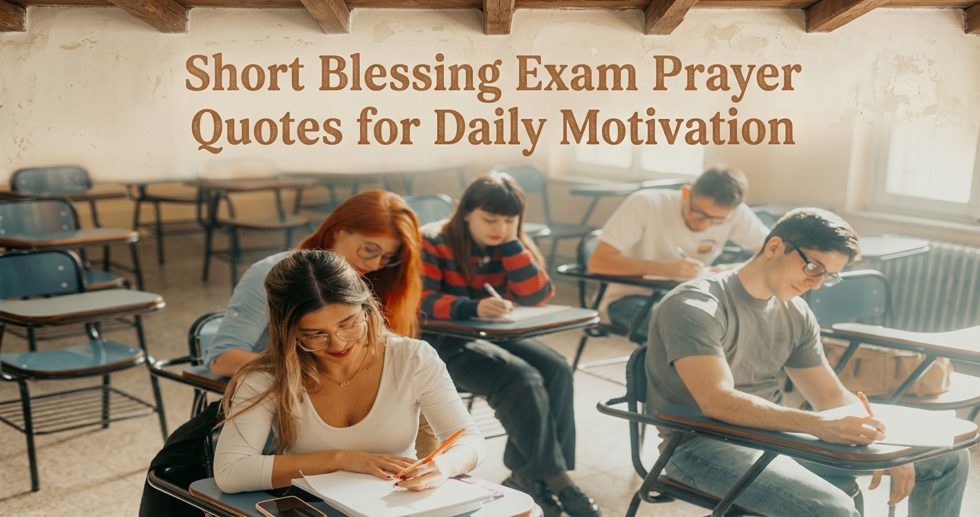 Finding your focus with 95 powerful exam prayer quotes and blessings for students