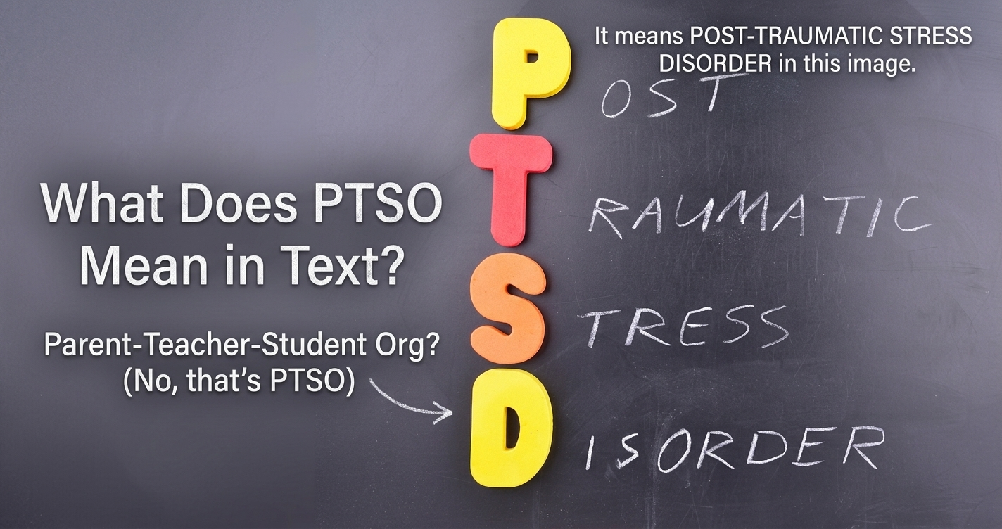 Students listening to PTSO school group definition and meaning