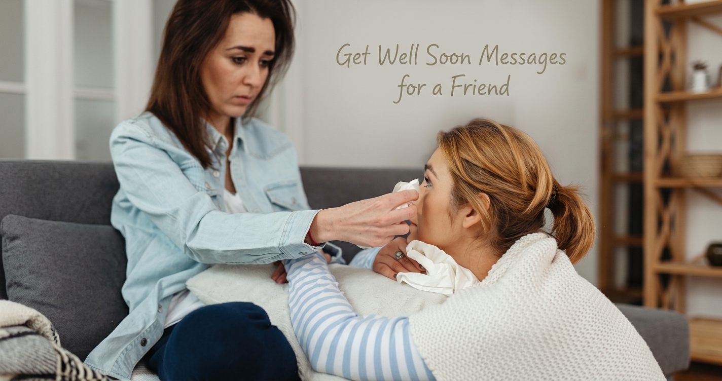 get well soon messages for a friend