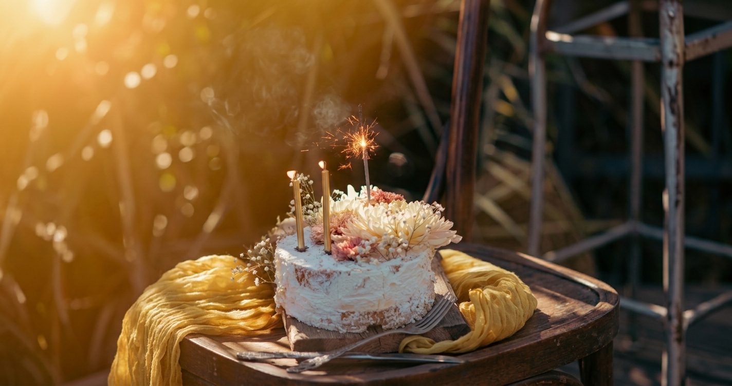 Birthday wishes for daughter in law - greeting card with flowers and cake