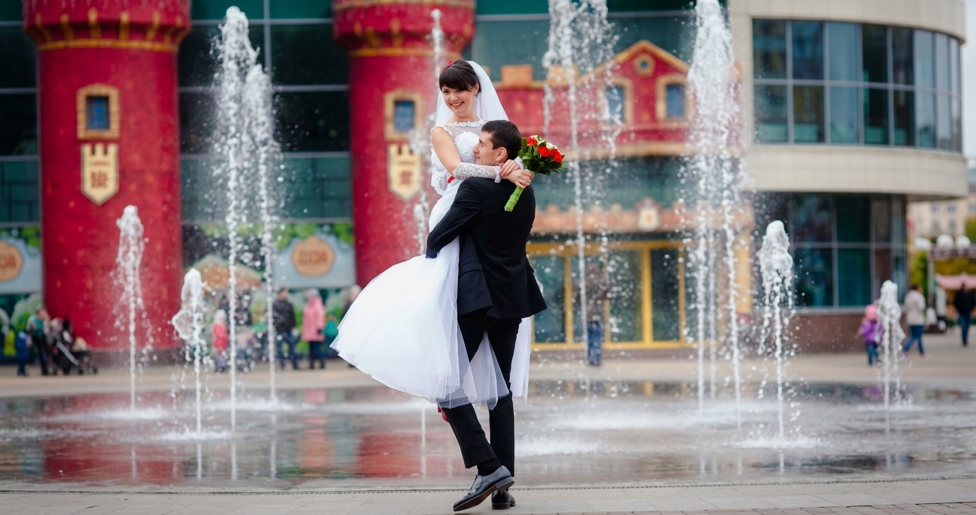Couple celebrating their 21st wedding anniversary with a romantic dinner