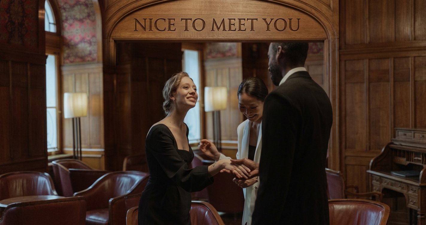 funny responses to nice to meet you